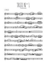 Trio N°1, 1. Adagio de Joseph Haydn
